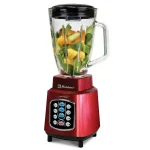 Koblenz Kitchen Magic Collection 10-Speed Easy Touch Blender, 50.7 oz, Red thumbnail 4