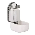 Alpine Industries 1100ml Automatic Liquid Gel Hand Sanitizer & Soap Dispenser, White thumbnail 3