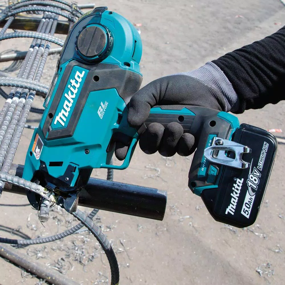 Makita 18V LXT Brushless Cordless Rebar Tying Tool Kit with 5.0 Ah Battery