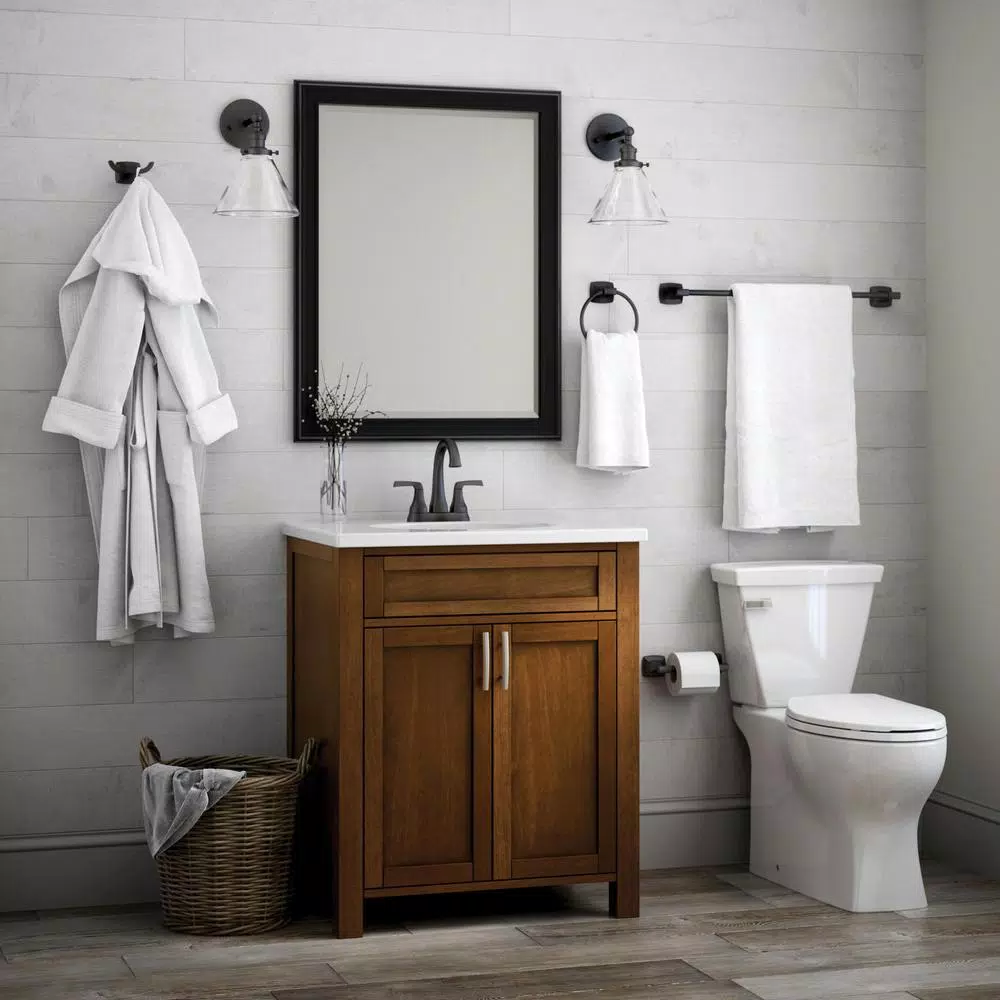 Delta Portwood 4-Piece Bath Accessory Set in Venetian Bronze