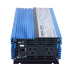 AIMS Power 1000W Pure Sine Wave Power Inverter, 12V DC to 120V AC, ETL Listed thumbnail 2