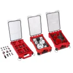 Milwaukee Hole Dozer & BIG HAWG Carbide Hole Saw and Driver Bit Set with PACKOUT Cases, 119-Piece thumbnail 1