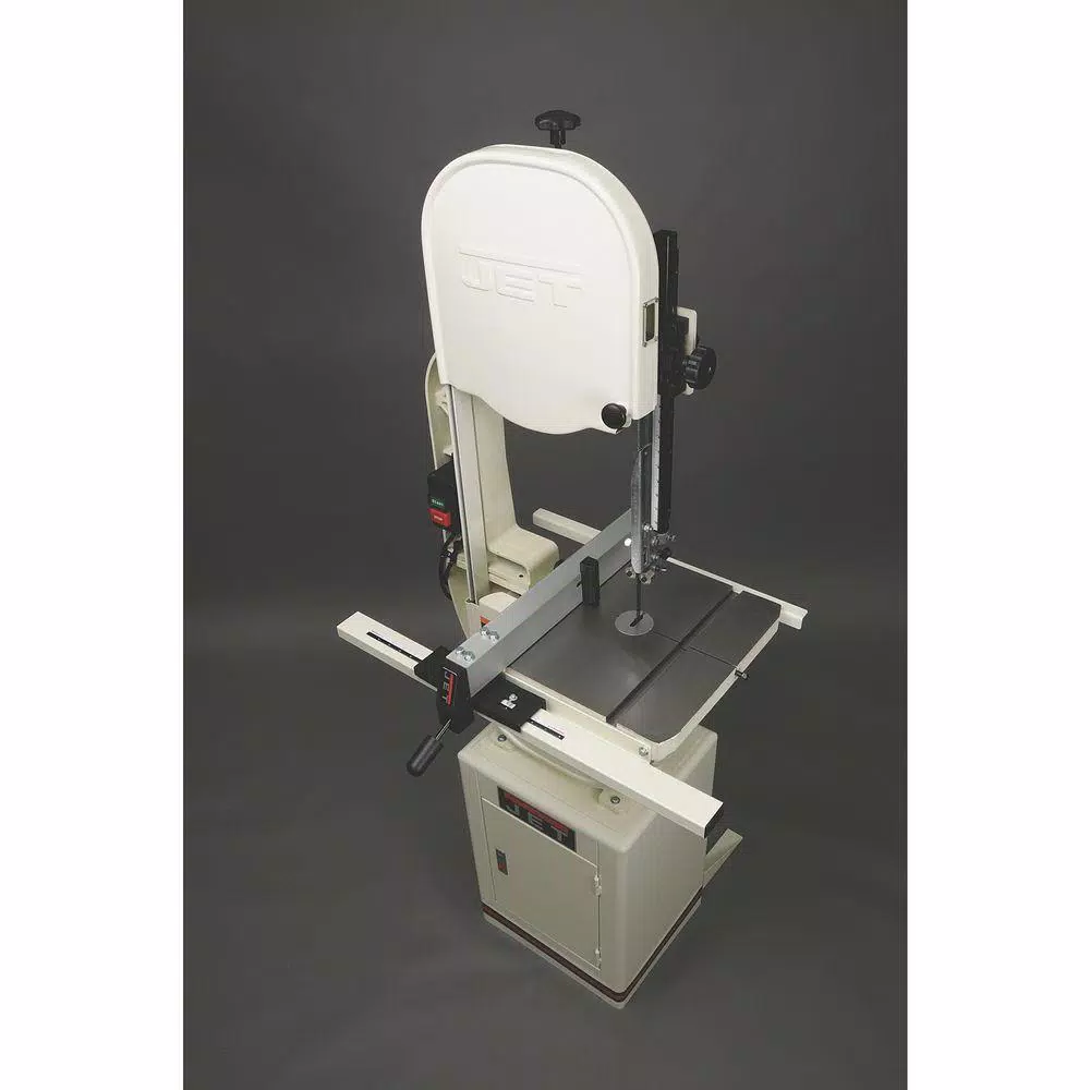 Jet JWBS-14DXPRO 14 in. Pro Woodworking Vertical Band Saw Kit with Closed Stand, 1.25 HP, 115/230V