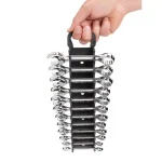 TEKTON 12-Tool Store-and-Go Stubby Wrench Rack Keeper, Black thumbnail 9