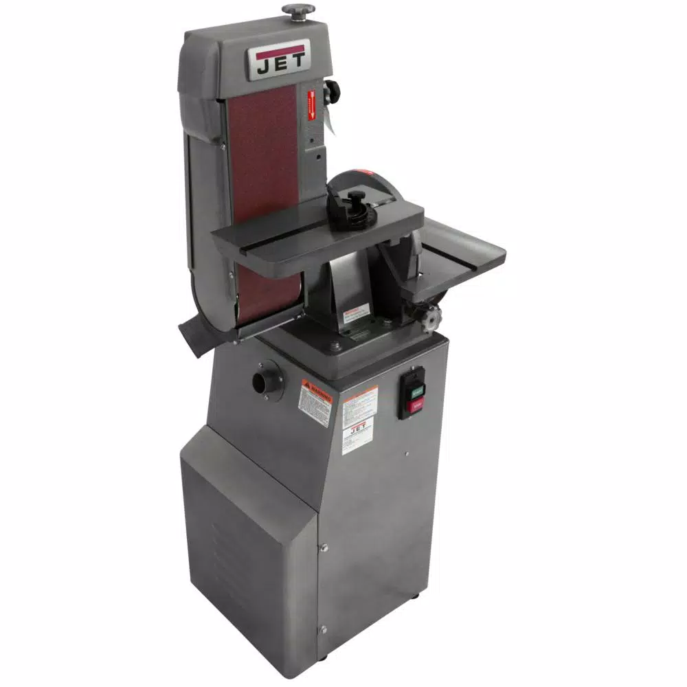 JET Industrial Combination 6 in. x 48 in. Belt and 12 in. Disc Finishing Machine