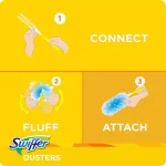 Swiffer Dusters Multi-Surface Unscented Refills, 180 Count (18-Count, 4-Pack) thumbnail 7
