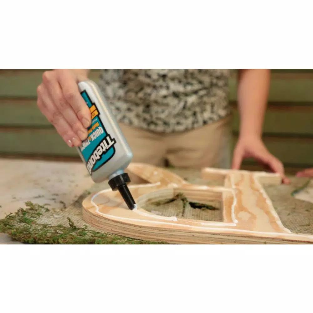 Titebond Quick and Thick Multi-Surface Glue, 8 oz. (12-Pack)
