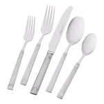 J.A. HENCKELS INTERNATIONAL Henckels International Joy 45-Piece 18/10 Stainless Steel Flatware Set, Service for 8 thumbnail 1