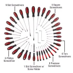 Stalwart 100-Piece Screwdriver and Bit Set with Carrying Bag thumbnail 3