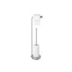 Umbra Teardrop Freestanding Toilet Paper Holder - Brushed Nickel thumbnail 8