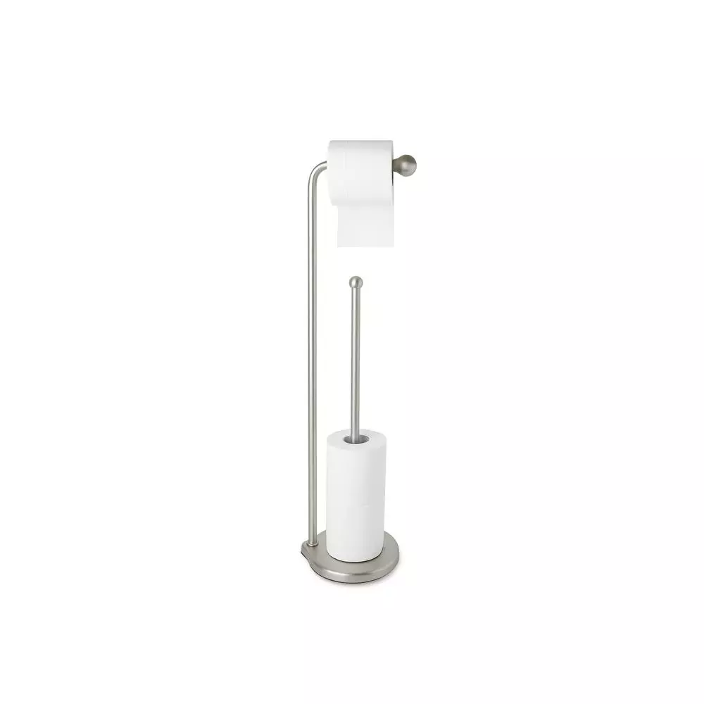 Umbra Teardrop Freestanding Toilet Paper Holder - Brushed Nickel