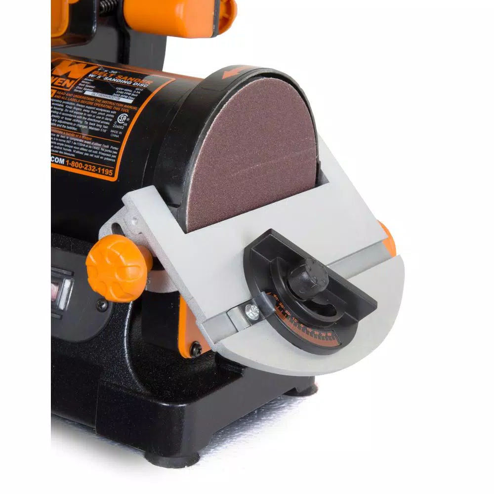 WEN 1 in. x 30 in. Belt Sander with 5 in. Disc Sander, 2.3 Amp, 120V