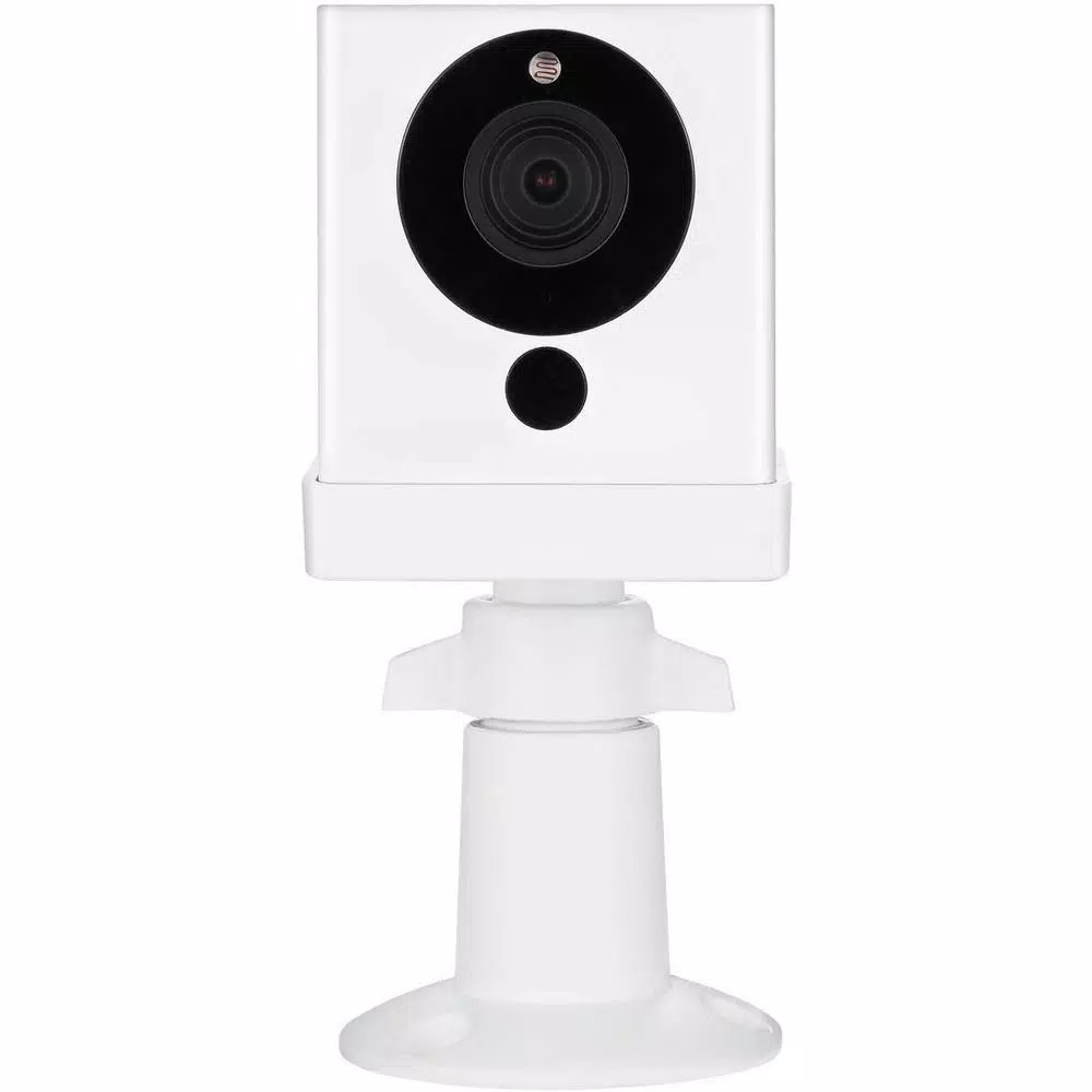 Wasserstein Adjustable Metal Mount for Wyze Cam, 360° Swivel & 90° Tilt, White (2-Pack)