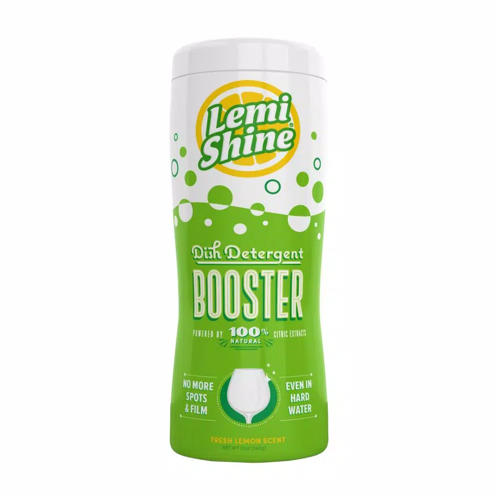 Lemi Shine Auto Dishwasher Detergent Booster, 12 oz (12-Case)
