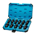 Capri Tools 1/2 in. Drive Metric Universal Impact Socket Set, 11-Piece thumbnail 1