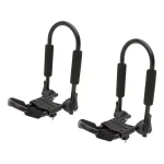 CURT Aluminum Kayak Roof Rack Carrier, 75 lb Capacity, Universal Fit thumbnail 1