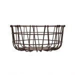 Spectrum Austin Bronze Steel Fruit Bowl - Rustic Farmhouse Design thumbnail 2