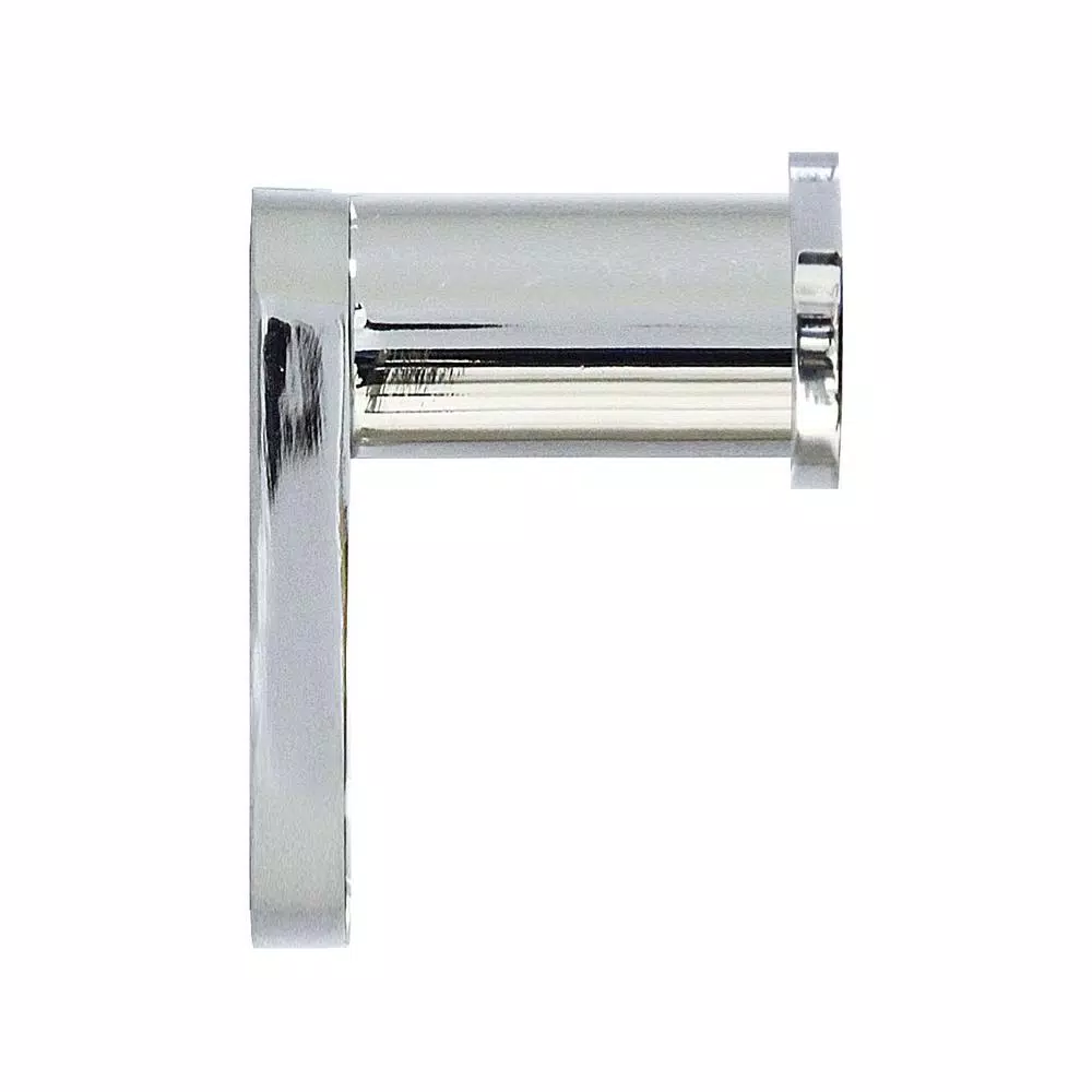 MODONA Oval Single Robe and Towel Hook, Polished Chrome