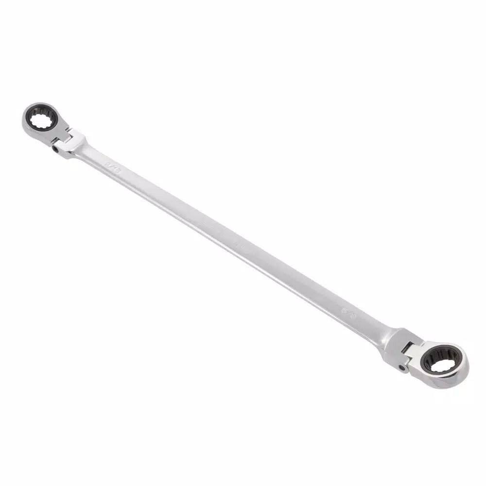 Steelman PRO 96750 SAE Flexible Universal Spline Ratcheting Wrench Set, 4-Piece