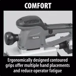 Makita 1/2 Sheet Corded Finishing Sander with Variable Speed Control thumbnail 10