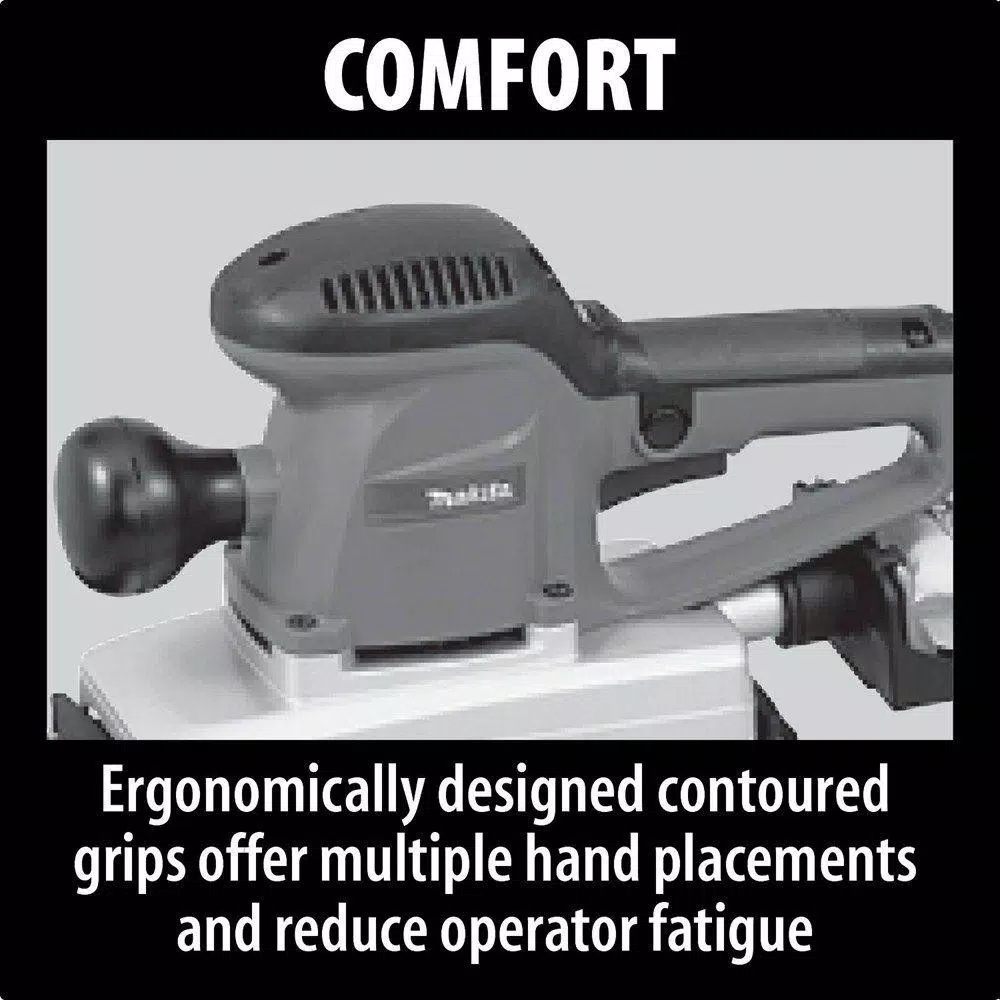 Makita 1/2 Sheet Corded Finishing Sander with Variable Speed Control