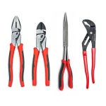 Crescent 4-Piece Plier Combo Set, Alloy Steel Utility Pliers thumbnail 1