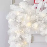 Home Accents Holiday 9 ft. Uptown Pre-Lit LED Artificial Christmas Garland with 180 Tips and 100 Warm White Micro Dot Lights thumbnail 5
