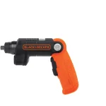 BLACK+DECKER 4V MAX Lithium-Ion Cordless 1/4 in. Electric Screwdriver with Pivoting Handle and Flashlight thumbnail 3