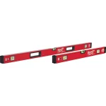 Milwaukee REDSTICK Magnetic Box Level Set, 24 in. and 48 in. thumbnail 4
