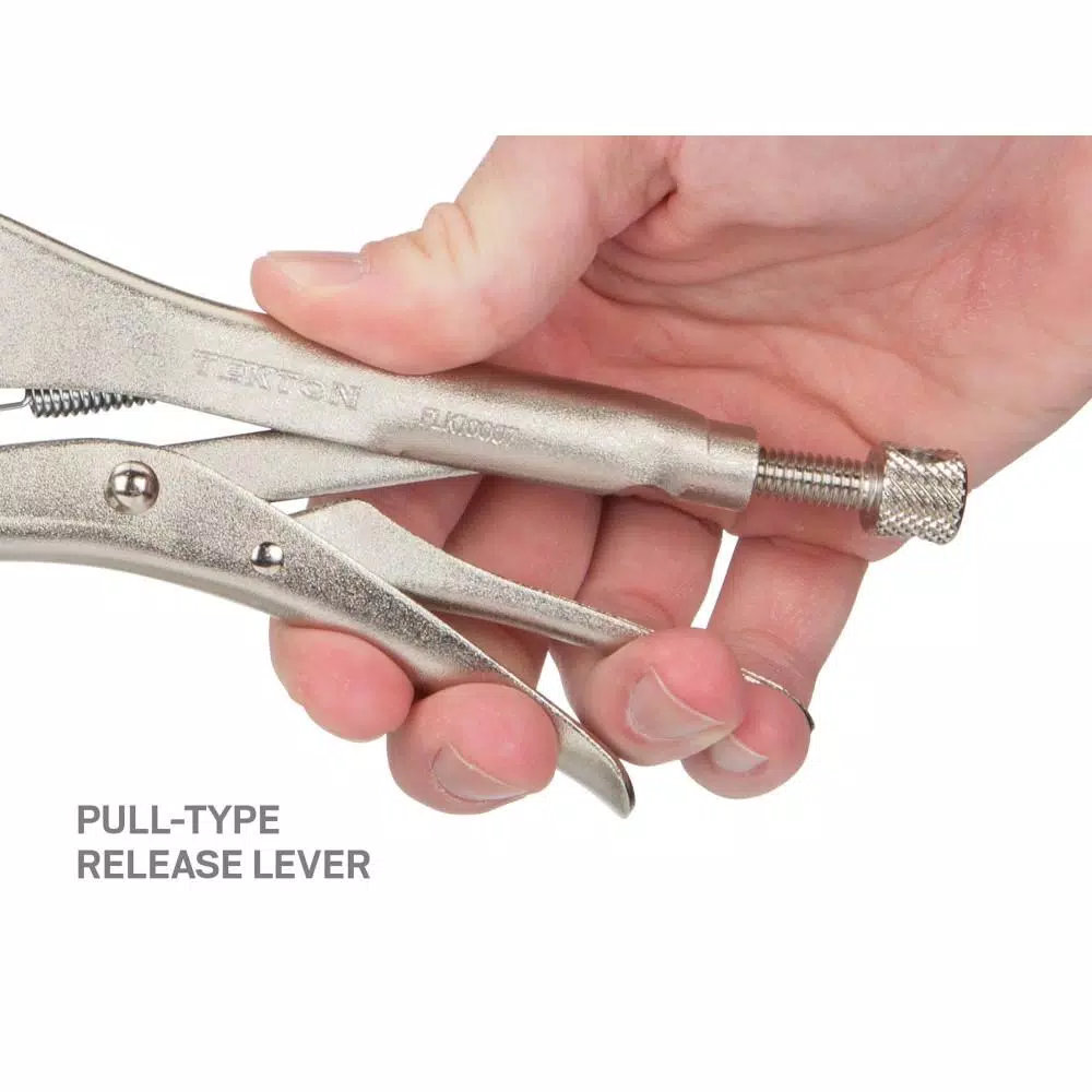 TEKTON 7 in. Curved Jaw Locking Pliers, 4-Pack