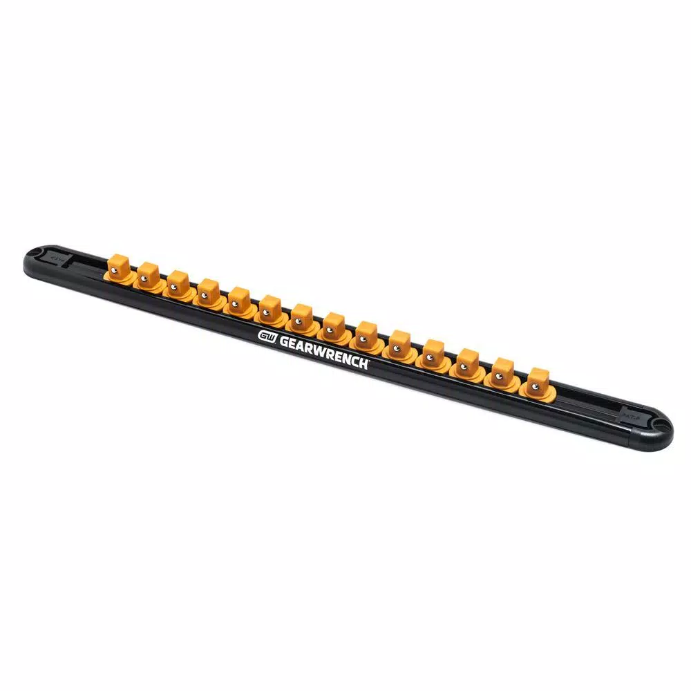 GEARWRENCH 3/8 in. Magnetic Socket Rack with 14 Rotating Studs