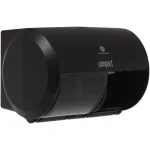 Georgia-Pacific Compact Side-by-Side Double Roll Bathroom Tissue Dispenser, Translucent Smoke thumbnail 3