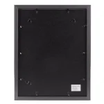 Lavish Home 11 x 14 in. Gallery Wall Picture Frame Set, 6-Piece Modern Black Plastic Frames thumbnail 3