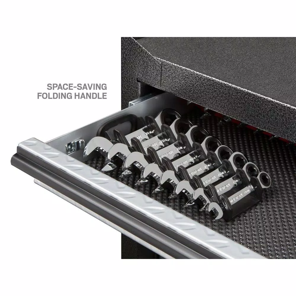 TEKTON 8-Piece Stubby Ratcheting Combination Wrench Set, 5/16 in. to 3/4 in.