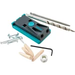 Wolfcraft 55-Piece Pocket Hole Woodjoining Kit with Drill Jig thumbnail 5