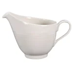 Oneida Chord White Porcelain High Alumina Handled Creamers, 8.5 oz (Set of 36) thumbnail 1