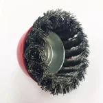 Robtec 3 in. Steel Wire Knotted Cup Brush for Angle Grinders thumbnail 2