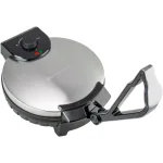 Brentwood Appliances 12 in. Nonstick Electric Tortilla Maker, 1200W Stainless Steel thumbnail 4
