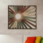 Unbranded Art Pencil Wood Wall Art - 36 in. x 30 in. Abstract Pencil Tip Design with Distressed Oil-Rubbed Bronze Frame thumbnail 1