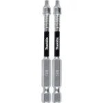 Makita ImpactXPS #1 Square 3 in. Power Bits, 2-Pack thumbnail 1