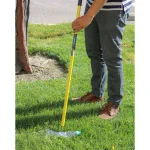 Ettore Professional Trash Picker with Safety Guard - 43 inch High-Visibility Yellow thumbnail 2