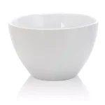 GIBSON elite Splendid Grace White Ceramic Divided Serving Set with Metal Rack (5-Piece) thumbnail 3