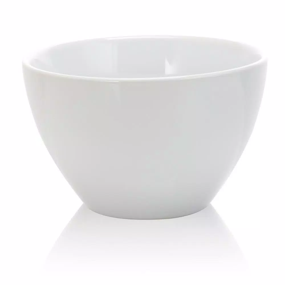 GIBSON elite Splendid Grace White Ceramic Divided Serving Set with Metal Rack (5-Piece)