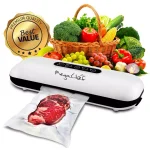 MegaChef Home Vacuum Sealer and Food Preserver - White thumbnail 2
