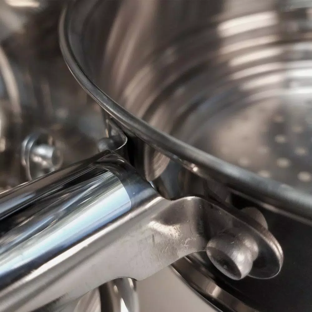 Gibson Home Cuisine Select Abruzzo 12-Piece Stainless Steel Nonstick Cookware Set with Utensils