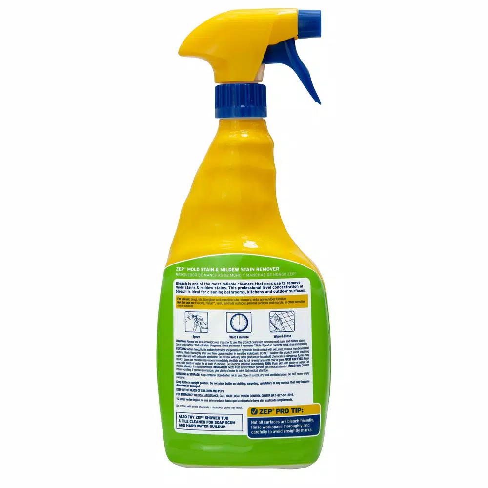 Zep 32 oz. Mold and Mildew Stain Remover with Bleach