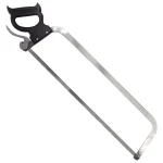 Weston 25 in. Stainless Steel Butcher Meat Saw with Trigger Lock thumbnail 1