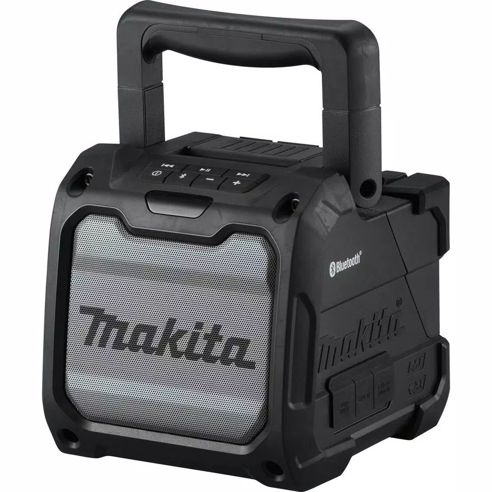 Makita 18V LXT 4.0 Ah Battery and Rapid Optimum Charger Starter Pack with Bonus Bluetooth Job Site Speaker
