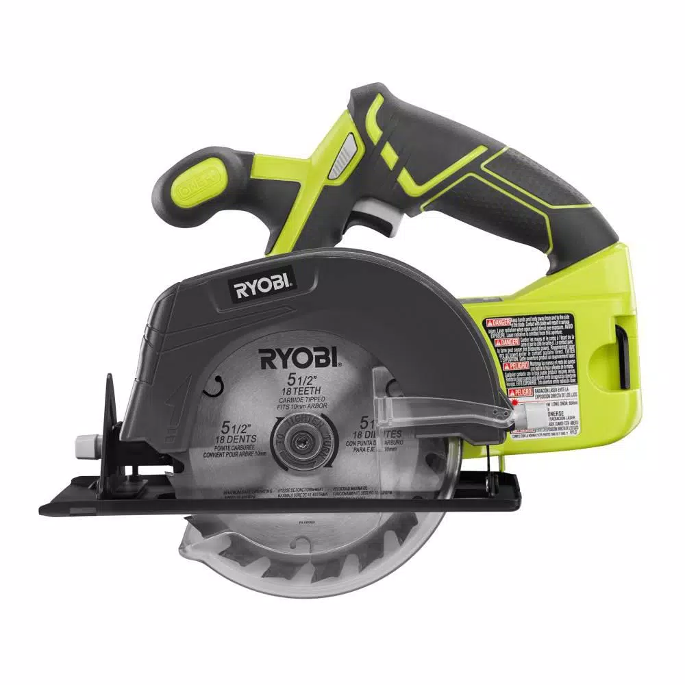 RYOBI 18V ONE+ 5-1/2 in. Cordless Circular Saw Kit with 4.0 Ah Battery and Charger