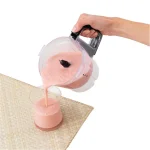 Hamilton Beach Stack & Snap 4-Cup Compact Food Processor, 5-Speed, Black thumbnail 4